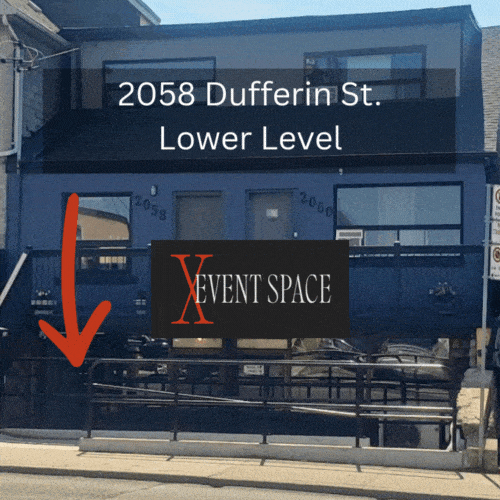X Event Space Address on Dufferin St.